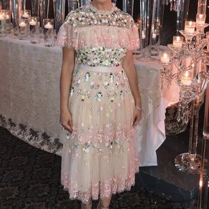 Needle and Thread beaded cocktail dress